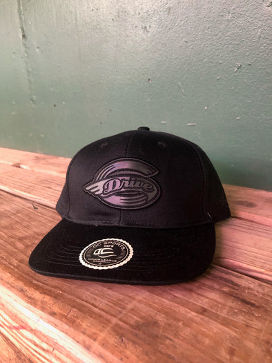 Greenville Drive OC Sport Black Stealth Hat with Primary Logo