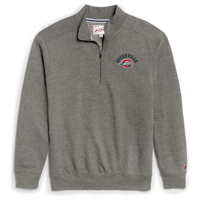 Greenville Drive League Gray Heritage 1/4 Zip