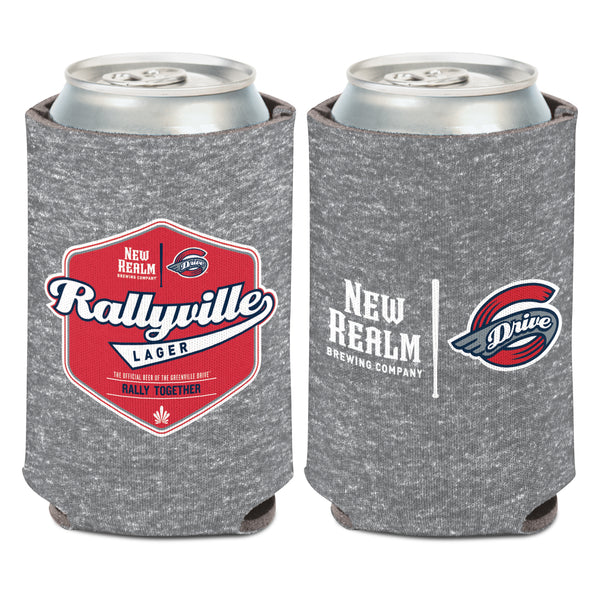 Greenville Drive Wincraft Gray Rallyville Koozie