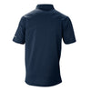 Greenville Drive Columbia Mens Navy Double Hit Stripe Polo