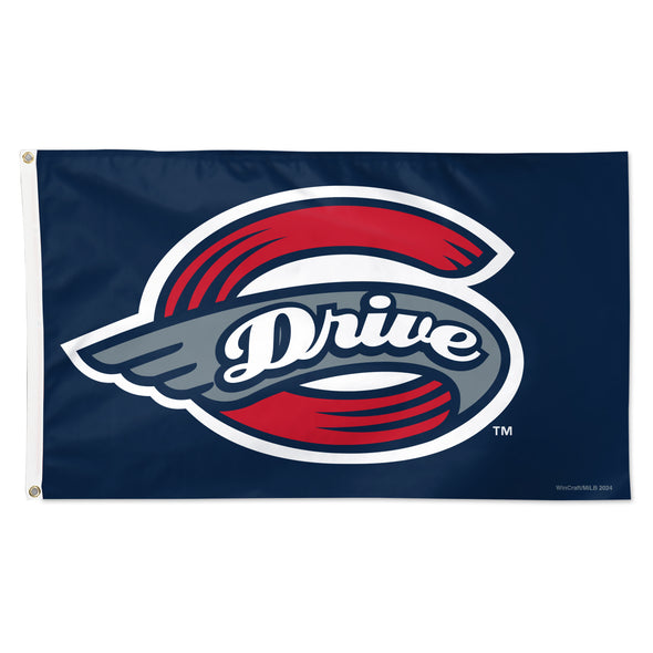 Greenville Drive Wincraft Navy Drive Flag