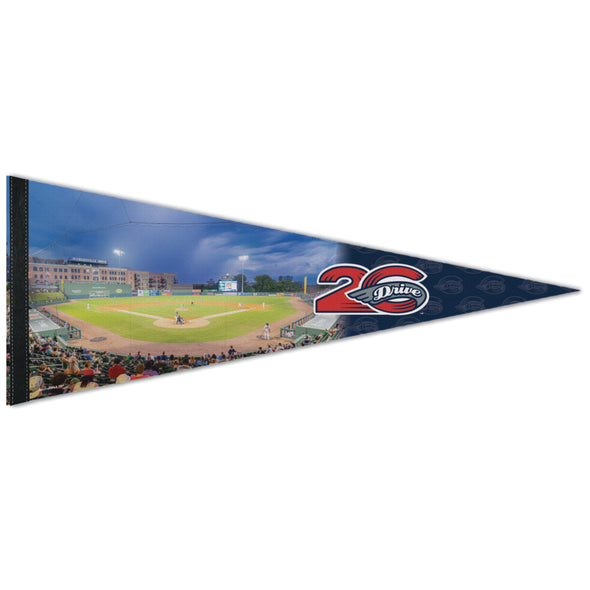 Greenville Drive Wincraft 20th Ballpark Pennant