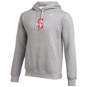 Greenville Drive Nike Gray G Drive Club Hoodie