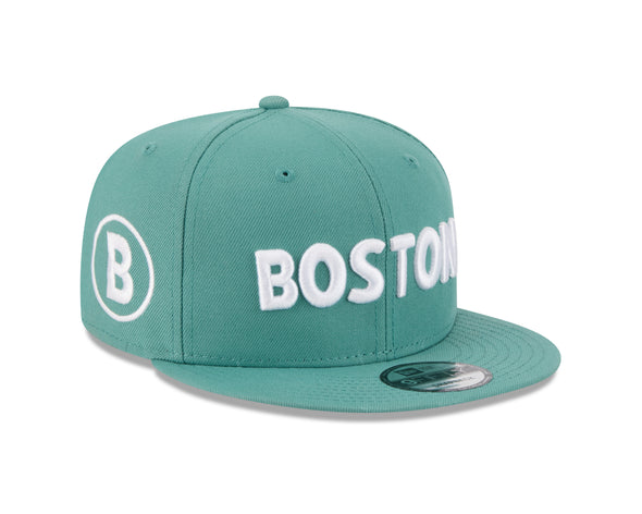 Boston Red Sox New Era Green 2025 City Connect BOSTON 9Fifty Snapback Hat
