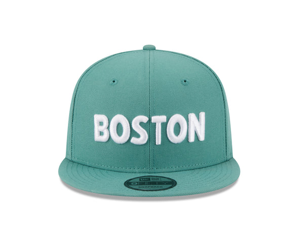 Boston Red Sox New Era Green 2025 City Connect BOSTON 9Fifty Snapback Hat