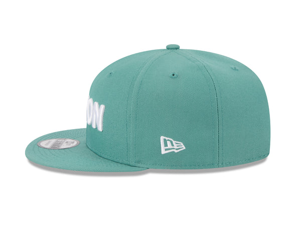 Boston Red Sox New Era Green 2025 City Connect BOSTON 9Fifty Snapback Hat