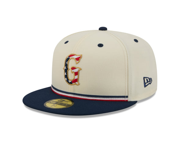 Greenville Drive New Era 2026 On Field July 4th 59FIFTY Hat