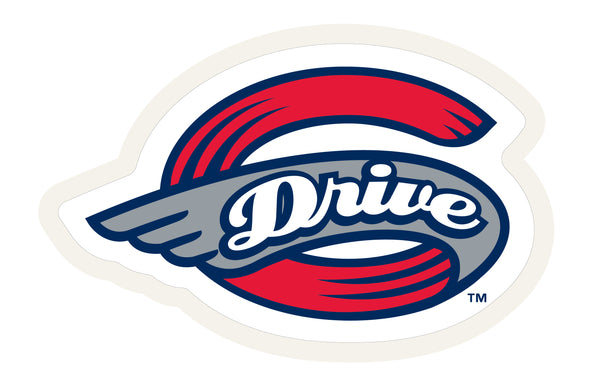 Greenville Drive MV Sport Primary Logo Decal Sticker