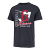 Greenville Drive 47 Brand Navy Side Arm Tee