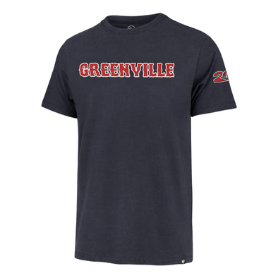 Greenville Drive 47 Brand Navy 20th Franklin Tee