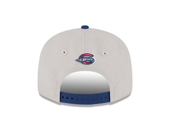 Greenville Drive New Era Cream/Navy 9FIFTY Red G Logo Hat