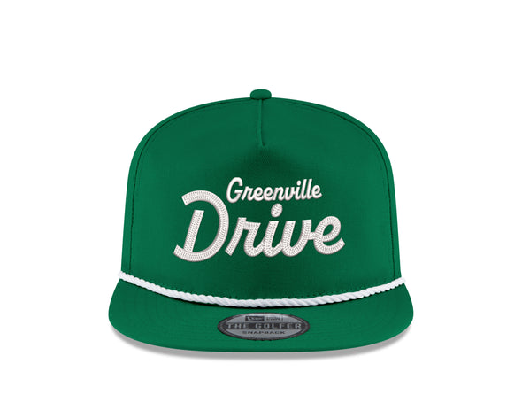Greenville Drive New Era Kelly Green Golfer Hat