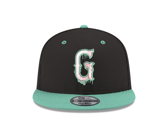 Greenville Drive New Era Black/Mint 9FIFTY Drip Hat – Greenville