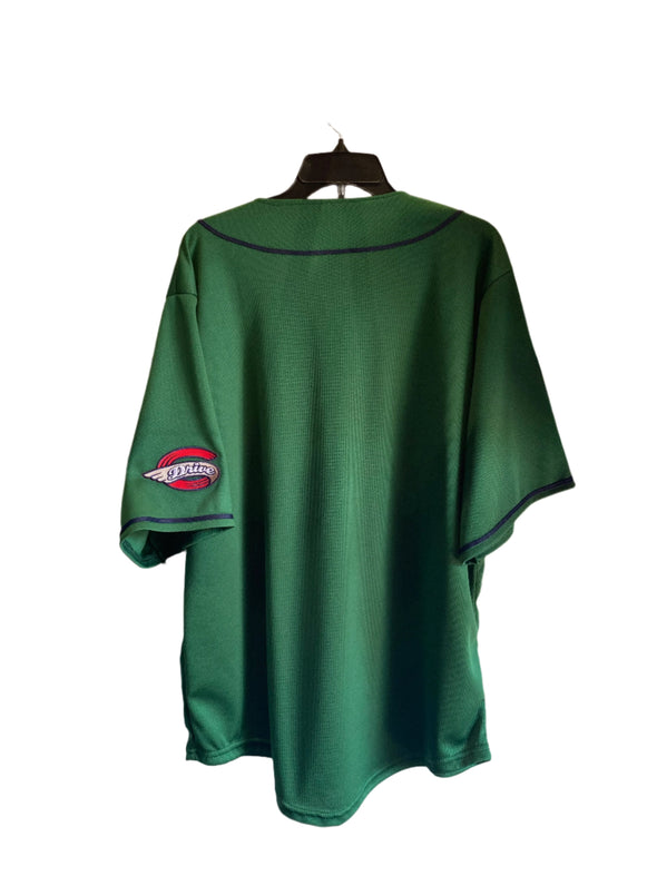 Greenville Drive OT Sports Green Embroidered Replica Sunday Jersey