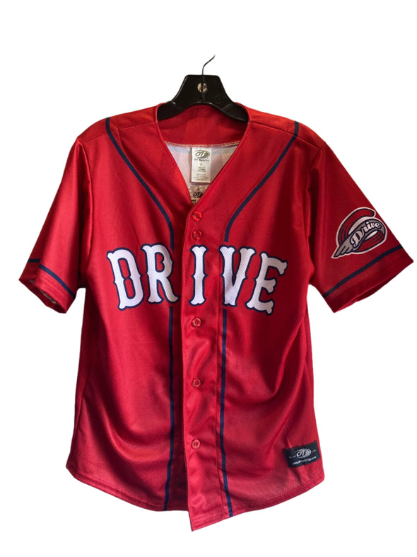 Greenville Drive OT Sports Youth Sublimated Away Replica Jersey