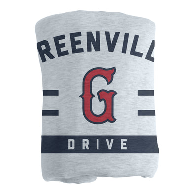 Greenville Drive Logo Brands Sweatshirt Blanket