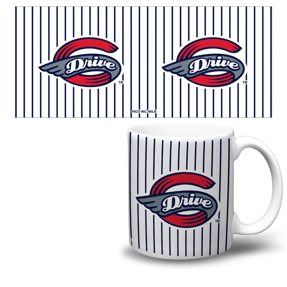 Greenville Drive Rico Pinstripe Mug