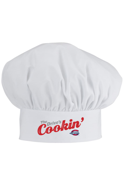 Greenville Drive White Drive's Cookin Chef's Hat