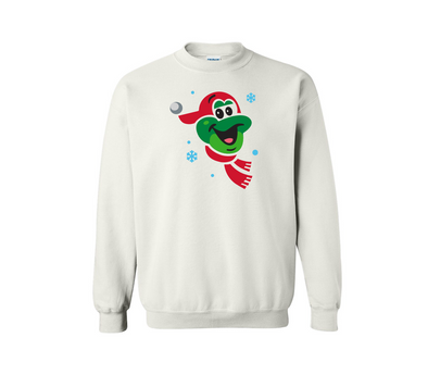 Reedy Winter Wonderland Adult White Crewneck Sweatshirt