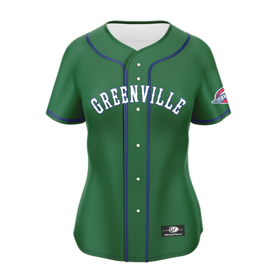 Greenville Drive OT Sport Women's Green Authentic Replica Jersey