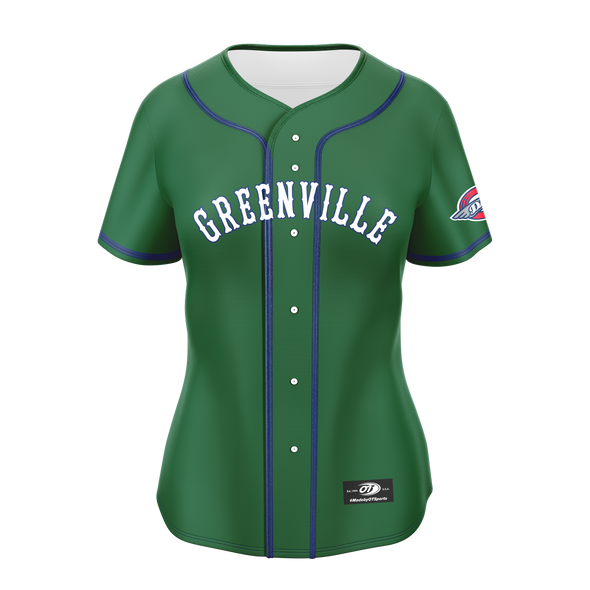 Greenville Drive OT Sport Women's Green Authentic Replica Jersey
