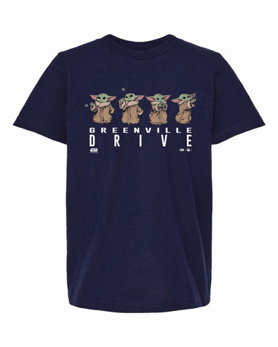 Greenville Drive OT Sport Navy Grogu Star Wars Tee