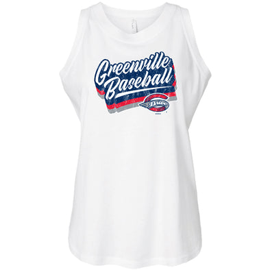 Bimm Ridder Womens White Relaxed Tank Top