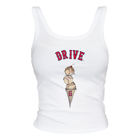 Greenville Drive Tiny Turnip Women's Ice Cream Tank