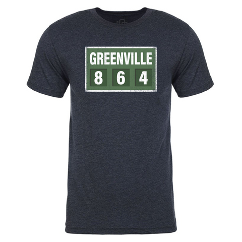 Greenville Drive 108 Stitches Men's Vintage Navy Scoreboard Tee