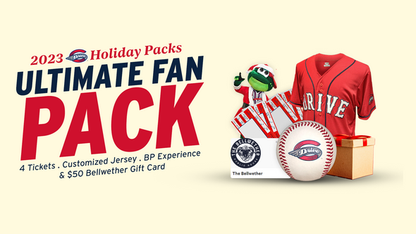 Greenville Drive 2023 Ultimate Fan Holiday Pack