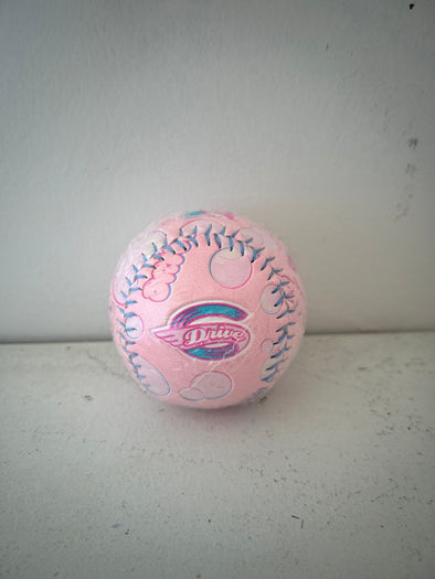 Greenville Drive Pink Field Chew Baseball