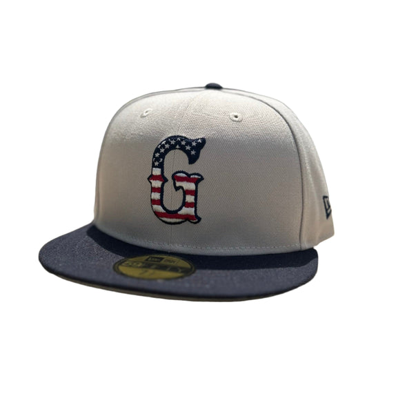 Greenville Drive New Era 2024 July 4th On Field Hat