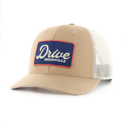 Greenville Drive 47 Brand Khaki Gory Daze Trucker Hat