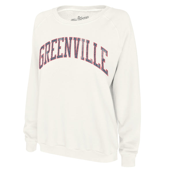 Greenville Drive Retro Brand Women's French Terry Sweatshirt
