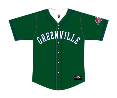 Greenville Drive OT Sublimated Green Sunday Replica Jersey