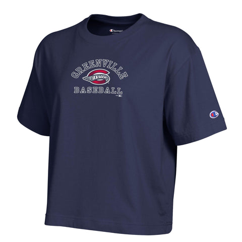 Greenville Drive Champion Women's Navy All Star Short Sleeve Tee