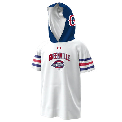 Greenville Drive Under Armour Youth Short Sleeve Sweashirt