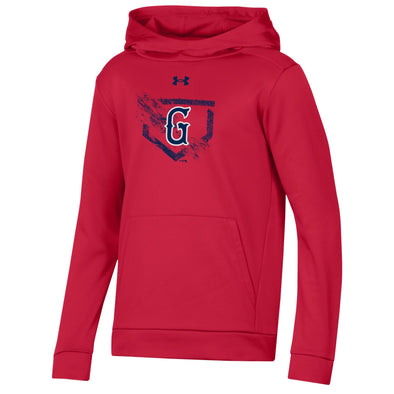 Greenville Drive Under Armour Youth Red Tech Hoodie