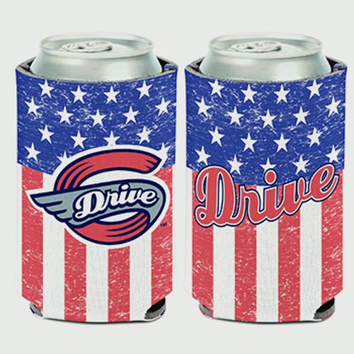 Greenville Drive Wincraft American Flag Drive Can Koozie – Greenville Drive  Official Store