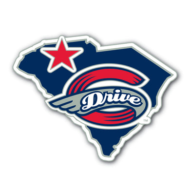 PSG Greenville Drive SC State Primary Logo Pin