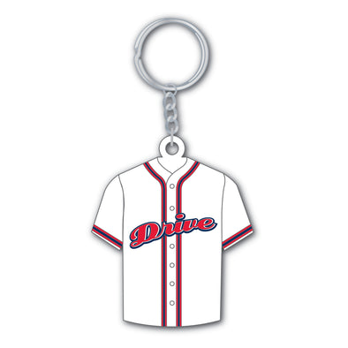 Greenville Drive PSG White Home Jersey Keychain