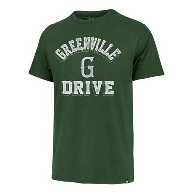 Greenville Drive 47 Brand Green Unmatched Franklin Tee