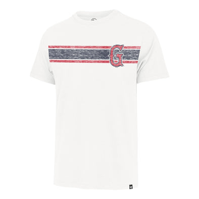 Greenville Drive 47 Brand Washed White Franklin Wavelength Tee