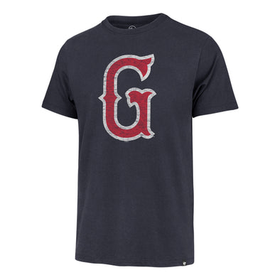 Greenville Drive 47 Brand Navy Franklin Tee with Red G