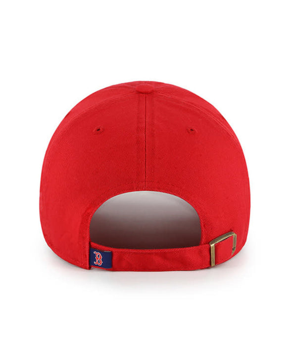 Boston Red Sox 47 Brand Red Clean Up Hat with Navy B Logo