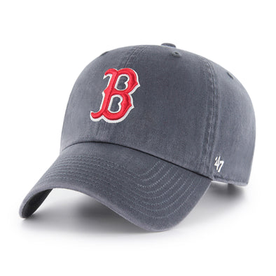 Nike Men's Navy-Gray Boston Red Sox Home Plate Striped Polo - Navy-Gray