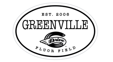 MV Sport Greenville Drive Destination Sticker