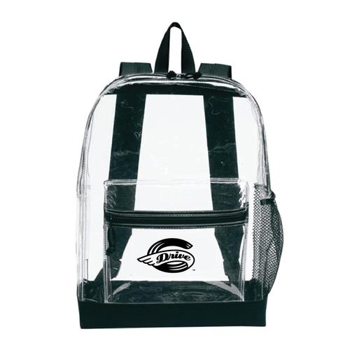 Greenville Drive BWM Clear Backpack Greenville Drive Official Store
