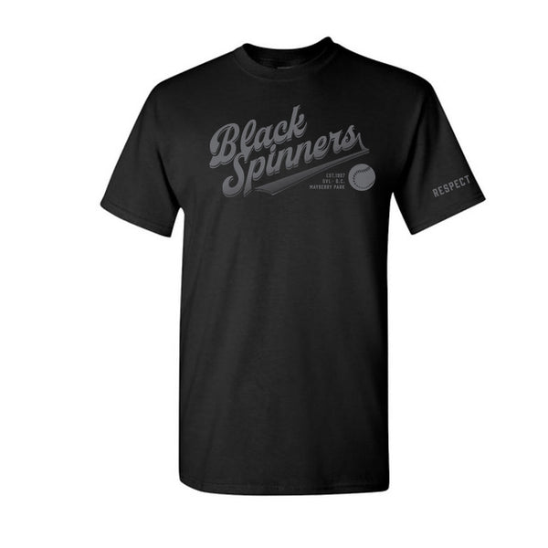 Greenville Drive OT Black Spinners On Field Jersey – Greenville