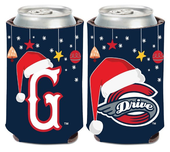 Greenville Drive Wincraft Holiday Navy Koozie